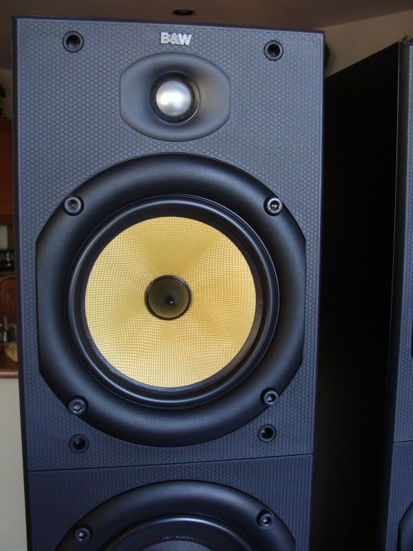 B&W 603 S2 Towers, Main / Stereo Speakers in classic BlackAsh, Bowers